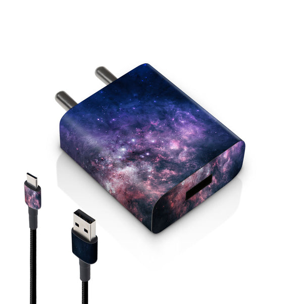 Black And Blue Nebula - MI 10W & 18W Charger Skin