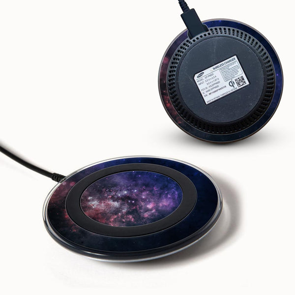 Black And Blue Nebula - Samsung Wireless Charger 2015 Skins