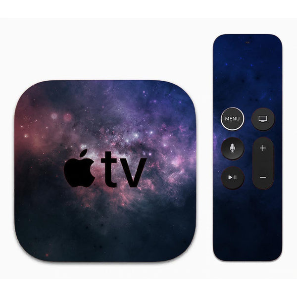 Black And Blue Nebula - Apple TV Skin