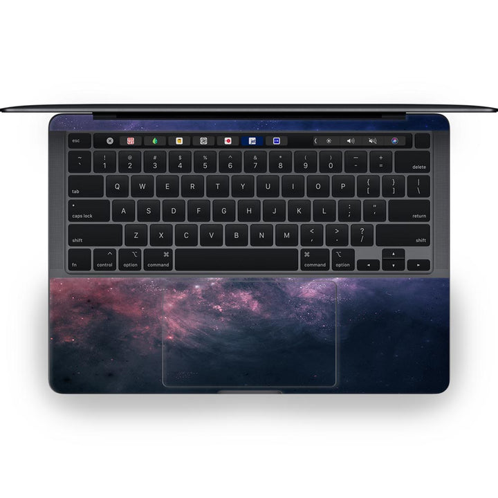 Black And Blue Nebula - MacBook Skins