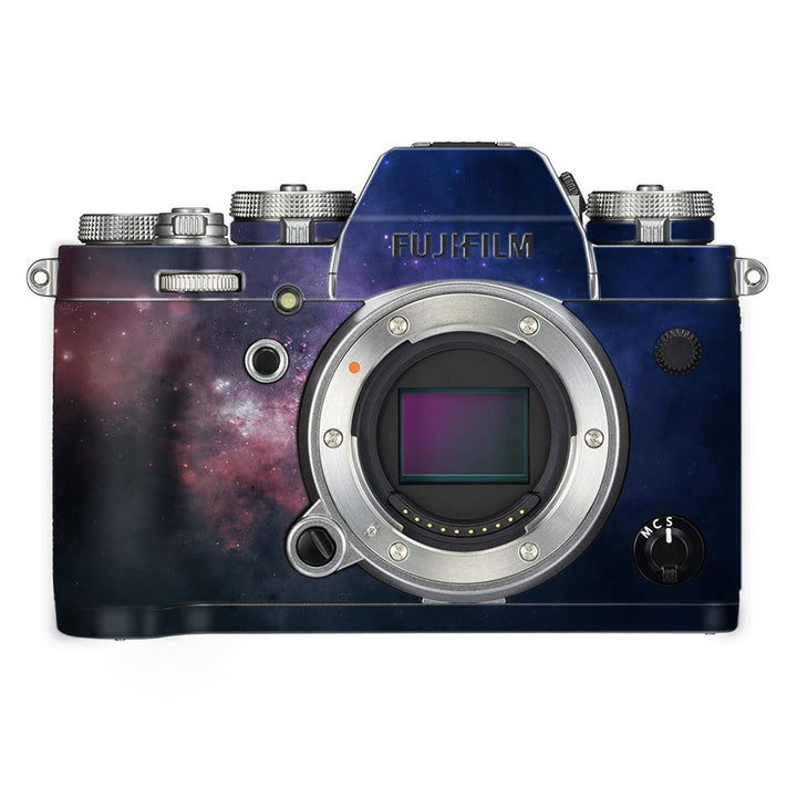 Black And Blue Nebula - FujiFilm Camera Skin