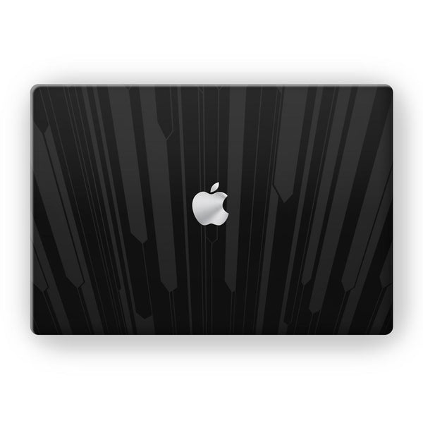 Black Cyber Wall - MacBook Skins