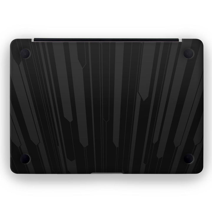 Black Cyber Wall - MacBook Skins