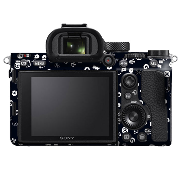 Icon Black Doddle -  Sony Camera Skins