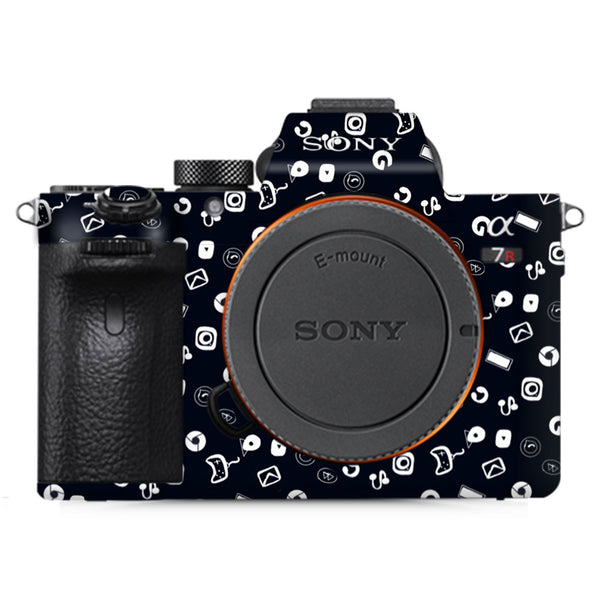 Icon Black Doddle -  Sony Camera Skins