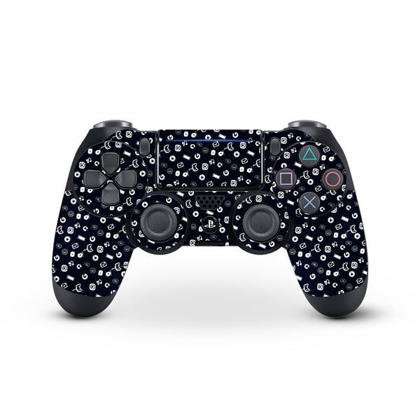 Black Doodle - Skins for PS4 Controller By Sleeky India