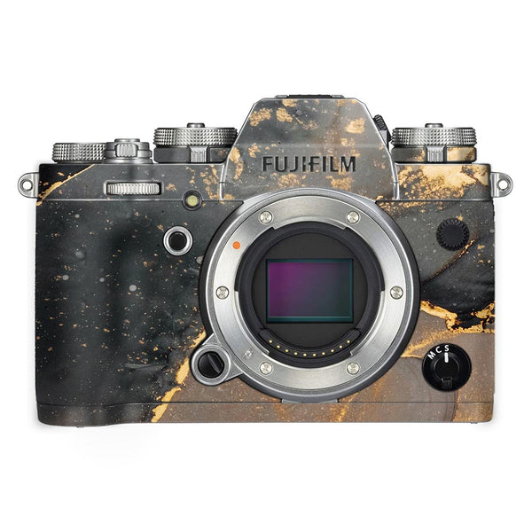 Black Gold Marble - FujiFilm Camera Skin