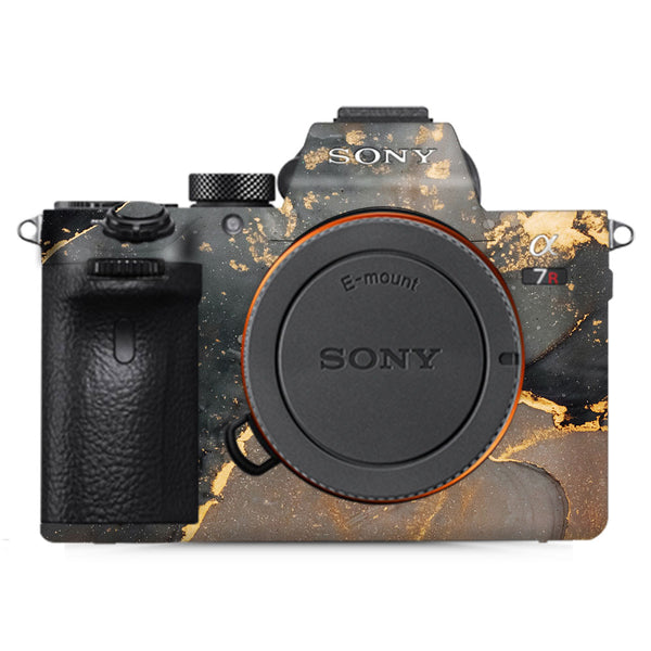 Black Gold Marble - Sony Camera Skins