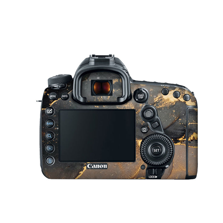Black Gold Marble - Canon Camera Skins