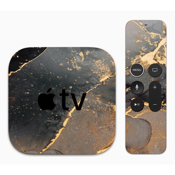 Black Gold marble - Apple TV Skin