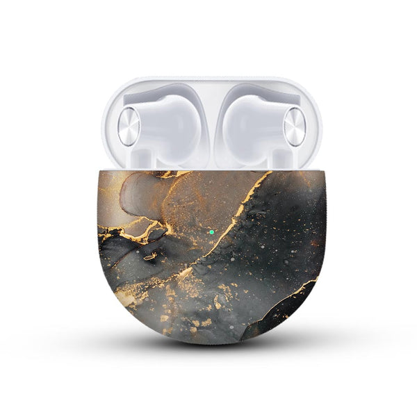 Black Gold Marble - Oneplus Buds Skin
