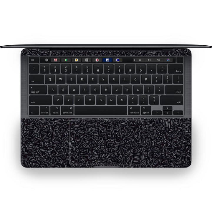 Black Grunge Seamless - MacBook Skins