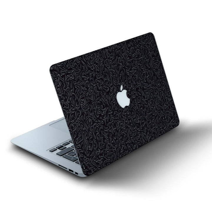 Black Grunge Seamless - MacBook Skins