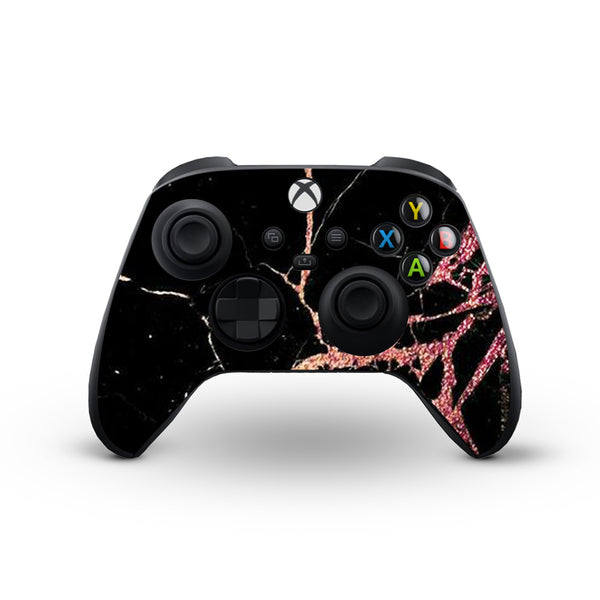 Black Marble - Skins for X-Box Series Controller by Sleeky India