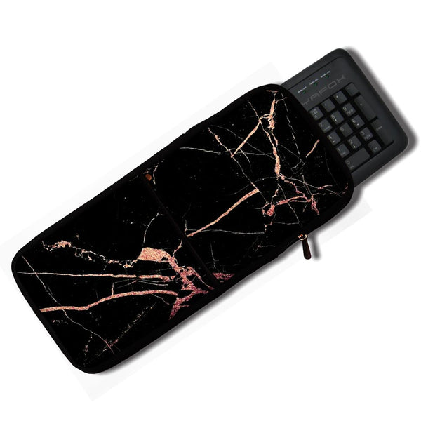 Black marble - 2in1 Keyboard & Mouse Sleeves