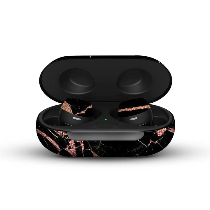 Black  Marble - Galaxy Buds/Buds Plus Skins