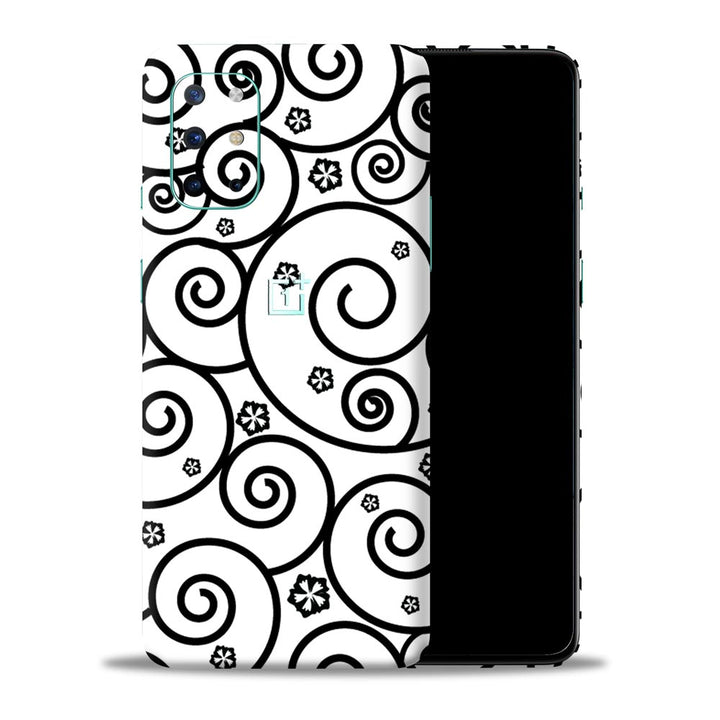 Black Swirl  - Mobile Skin