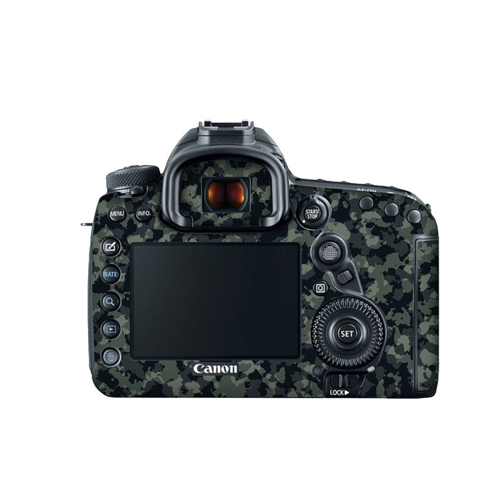 Grey Black Tran Camo - Canon Camera Skins