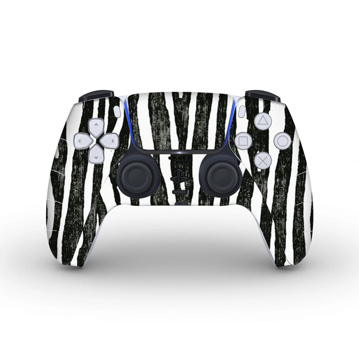 Black Waves - Skins for PS5 controller by Sleeky India