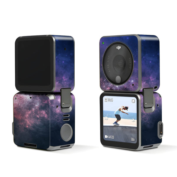 Black Blue Nebula Dji Action 2 