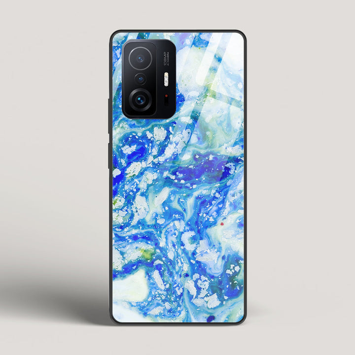 Blue Acid Marble  - Xiaomi 11T Pro Glass Case