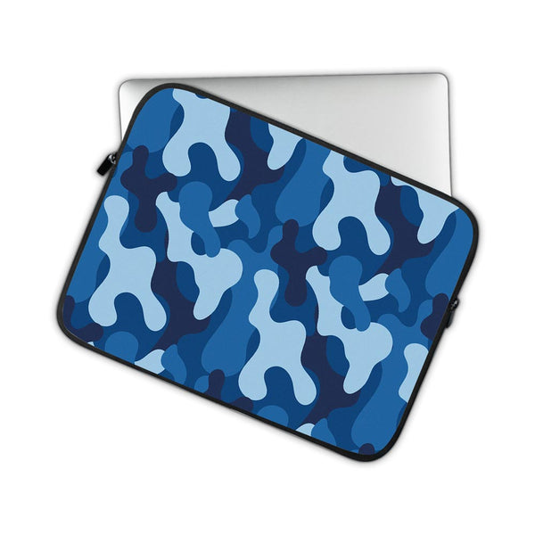 Blue Army Camo - Laptop Sleeve