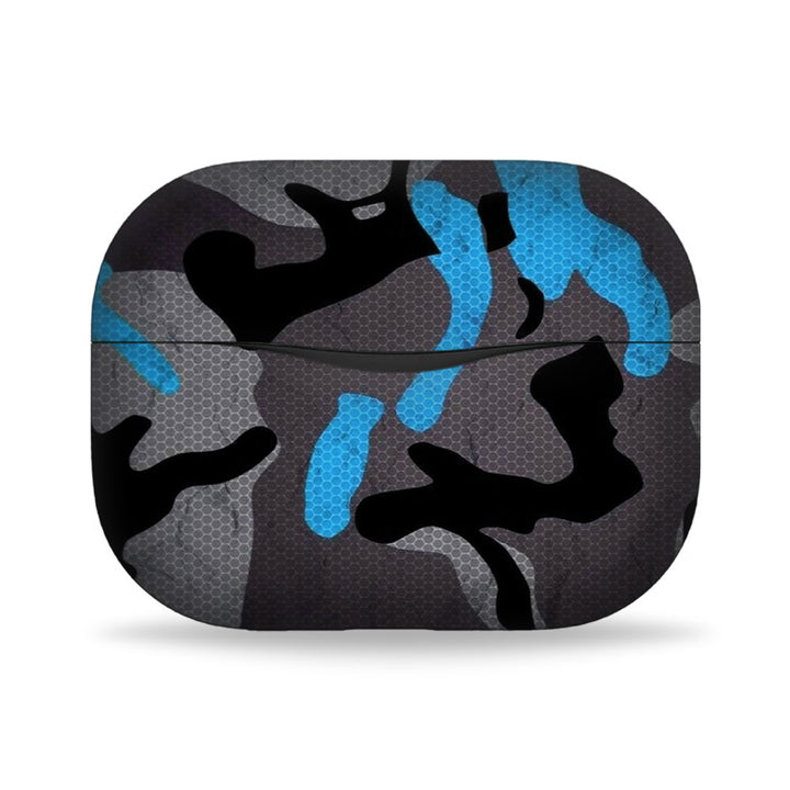 Blue Camo Pattern - Noise Buds Solo Skin