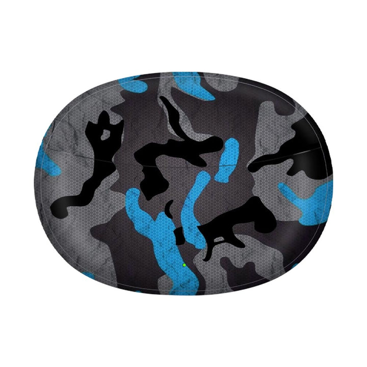 Blue Camo Pattern - Realme Buds Air 3 Neo Skin