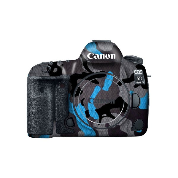 Blue Pattern Camo -  Camera Skins