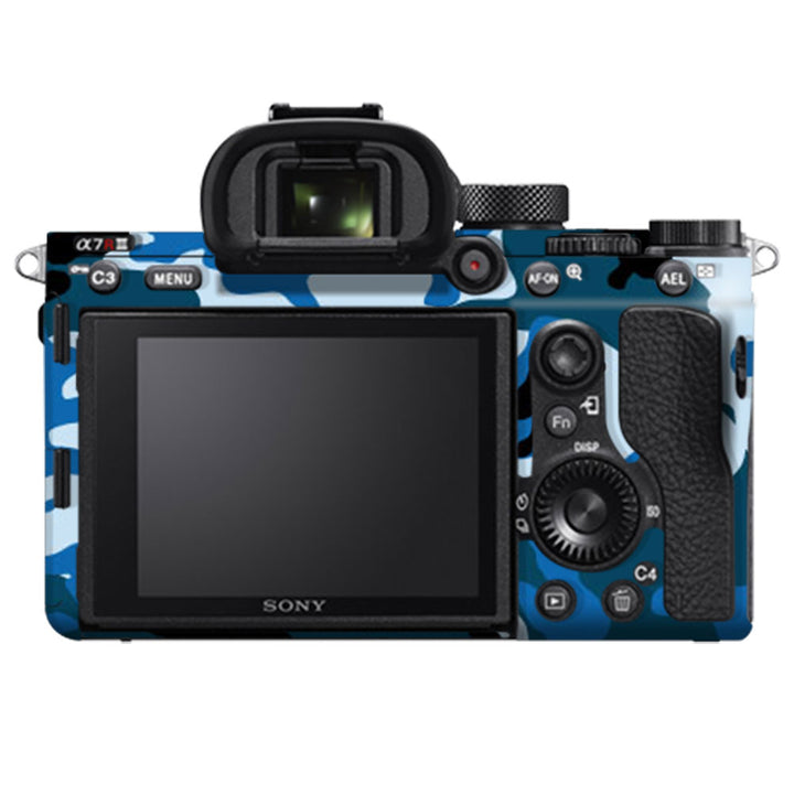 Blue Camo - Sony Camera Skins
