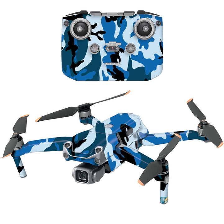 Blue Camo - Drone Skins