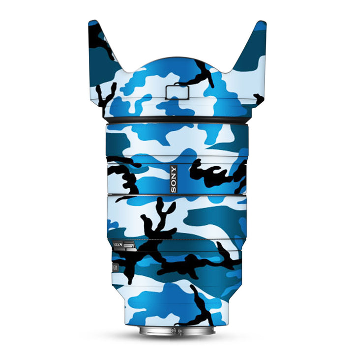 Blue Camo - Sony Lens Skin