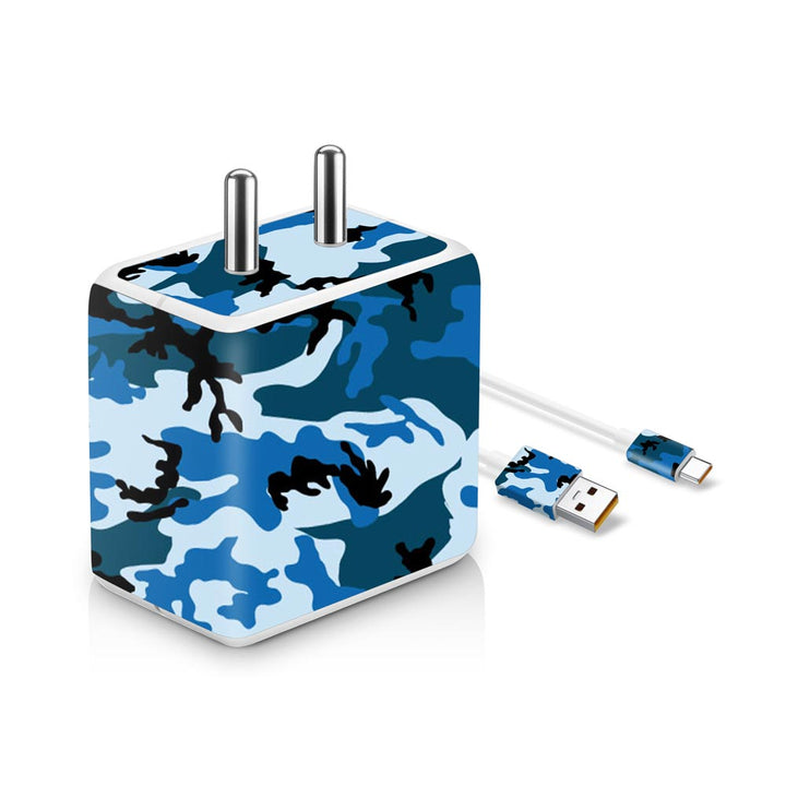 Blue Camo - VOOC Charger Skin