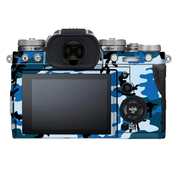 Blue Camo - FujiFilm Camera Skin