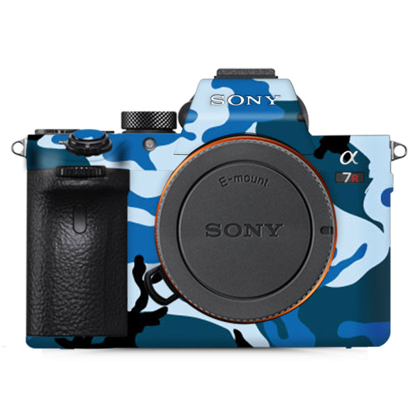 Blue Camo - Sony Camera Skins