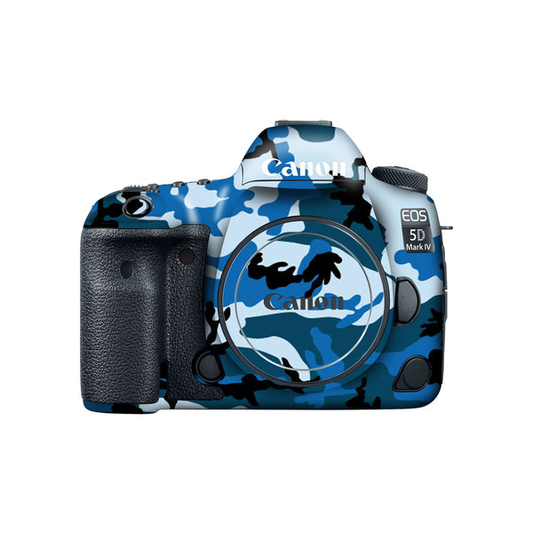 Blue Camo - Canon Camera Skins