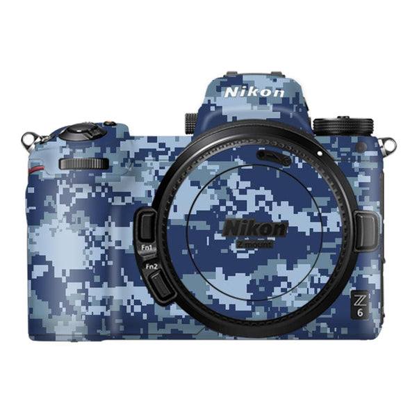 Blue Digi 01 - Nikon Camera Skins