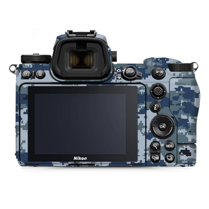 Blue Digi 02 - Nikon Camera Skins