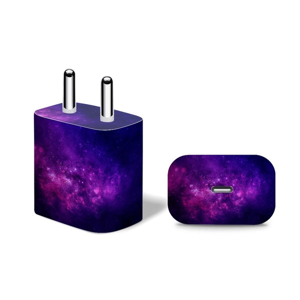 Blue Galaxy Nebula - Apple 20W Charger Skin