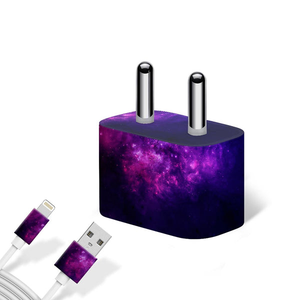 Blue Galaxy Nebula - Apple charger 5W Skin