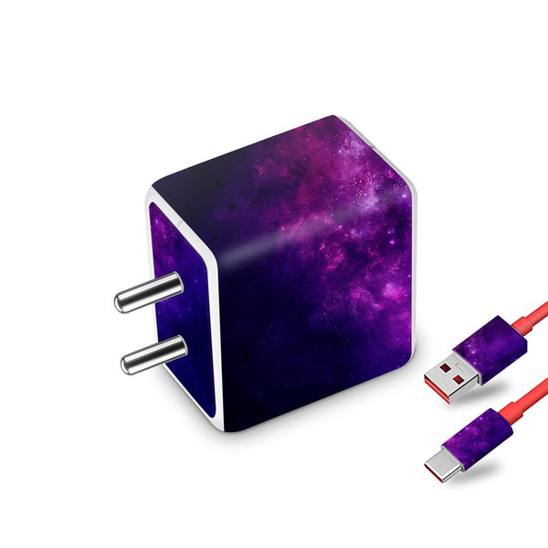 Blue Galaxy Nebula - Oneplus Dash Charger Skin