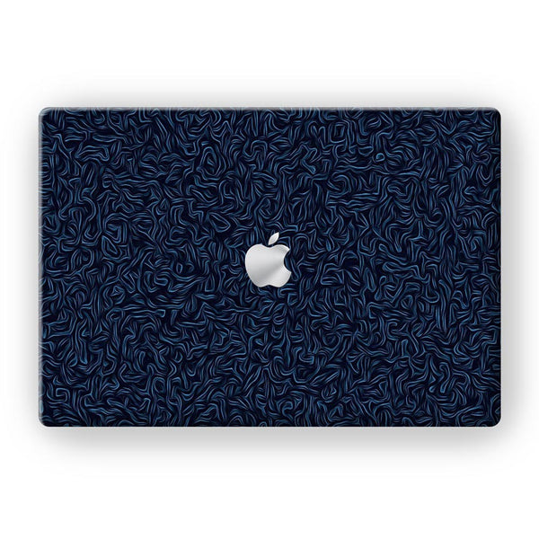 Blue Grunge Seamless - MacBook Skins