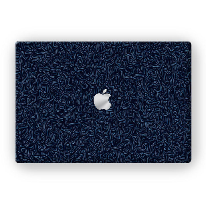 Blue Grunge Seamless - MacBook Skins