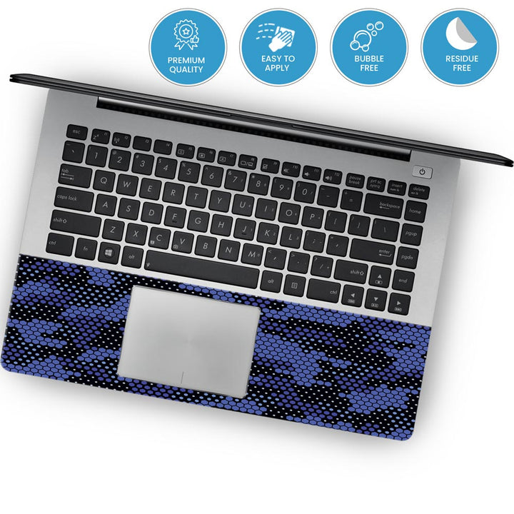 Blue Hive Camo - Laptop Skins By Sleeky India