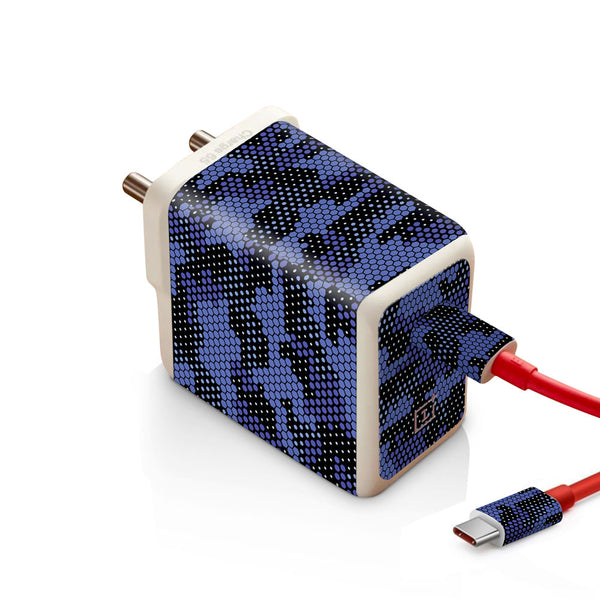 Blue Hive Camo - Oneplus Warp 65W Charger skin