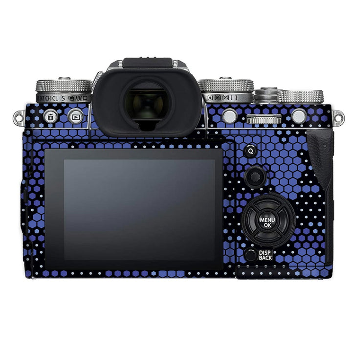 Blue Hive Camo - FujiFilm Camera Skin BY Sleeky India