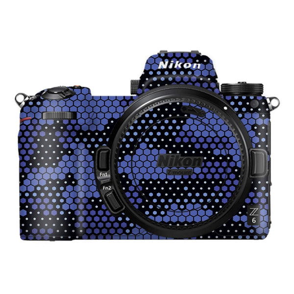 Blue Hive Camo - Nikon Camera Skins By Sleeky India