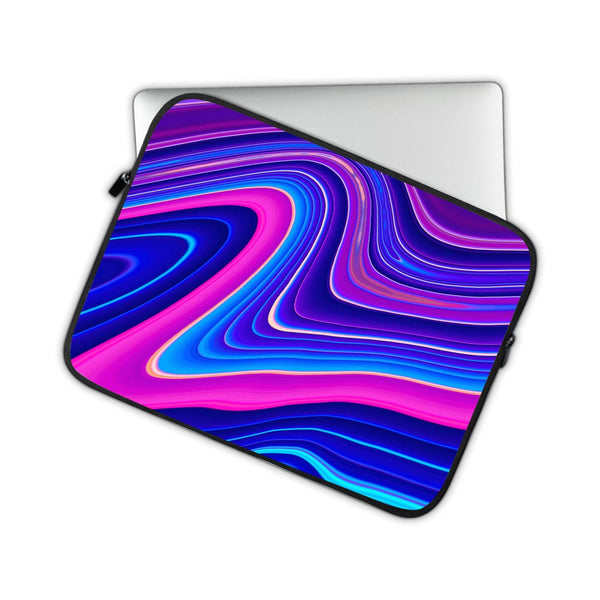 Blue Liquid Marble - Laptop Sleeve