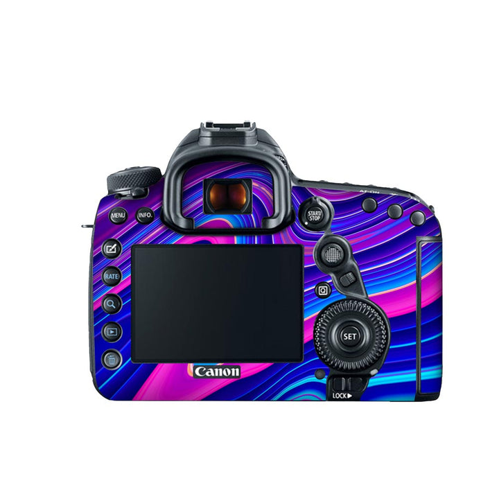 Blue Liquid Marble - Canon Camera Skins