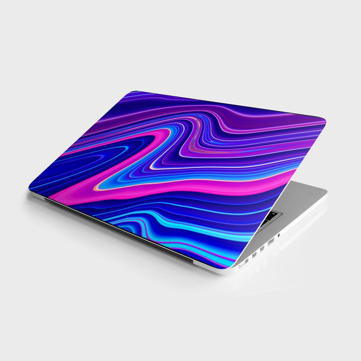 Blue Liquid Marble - Laptop Skins